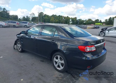 2011 Toyota Corolla Le from USA, damaged, VIN 2T1BU4EE7BC621401